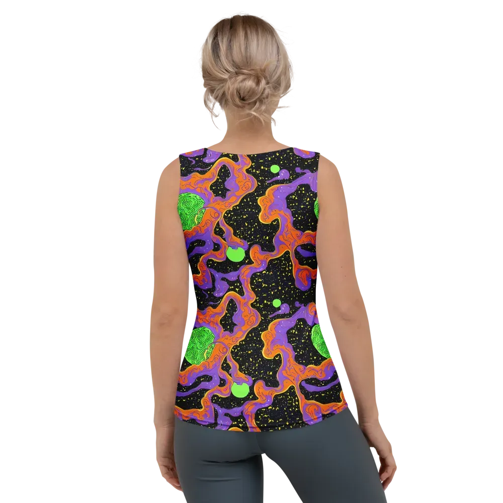 Purple Voltage on Women's Tank Top — Back