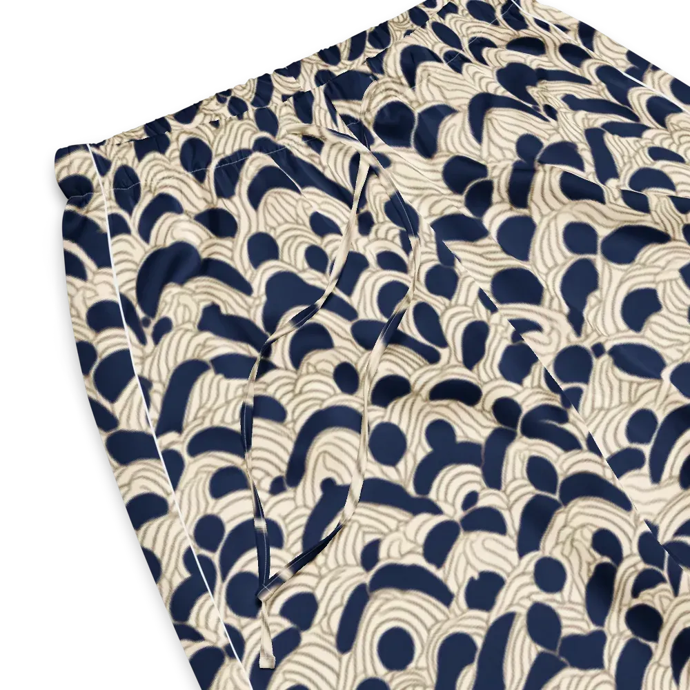 Midnight Seigaiha on Women's Pajama Pants — Product details