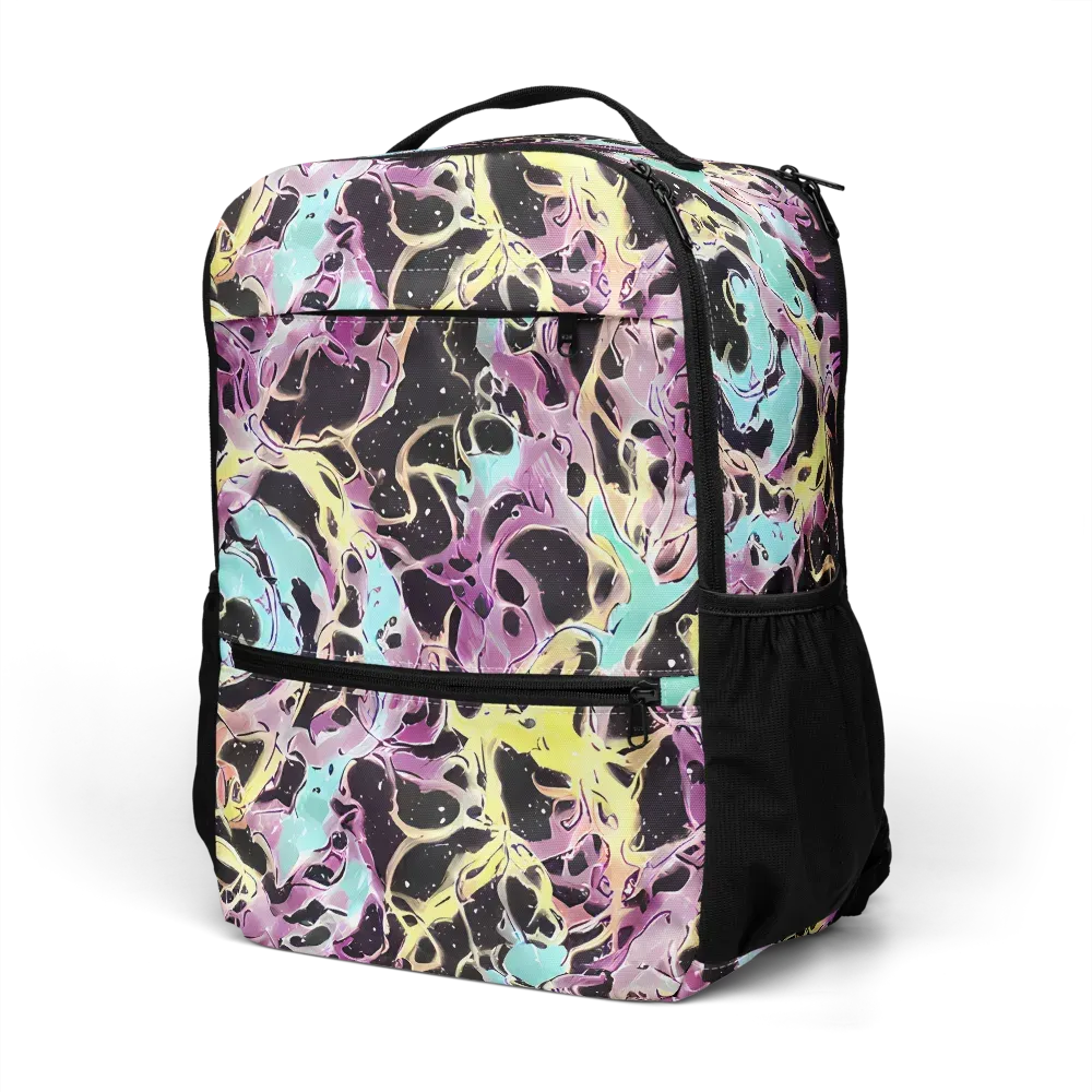 Dreams in Orbit on Utility Backpack — Left Front