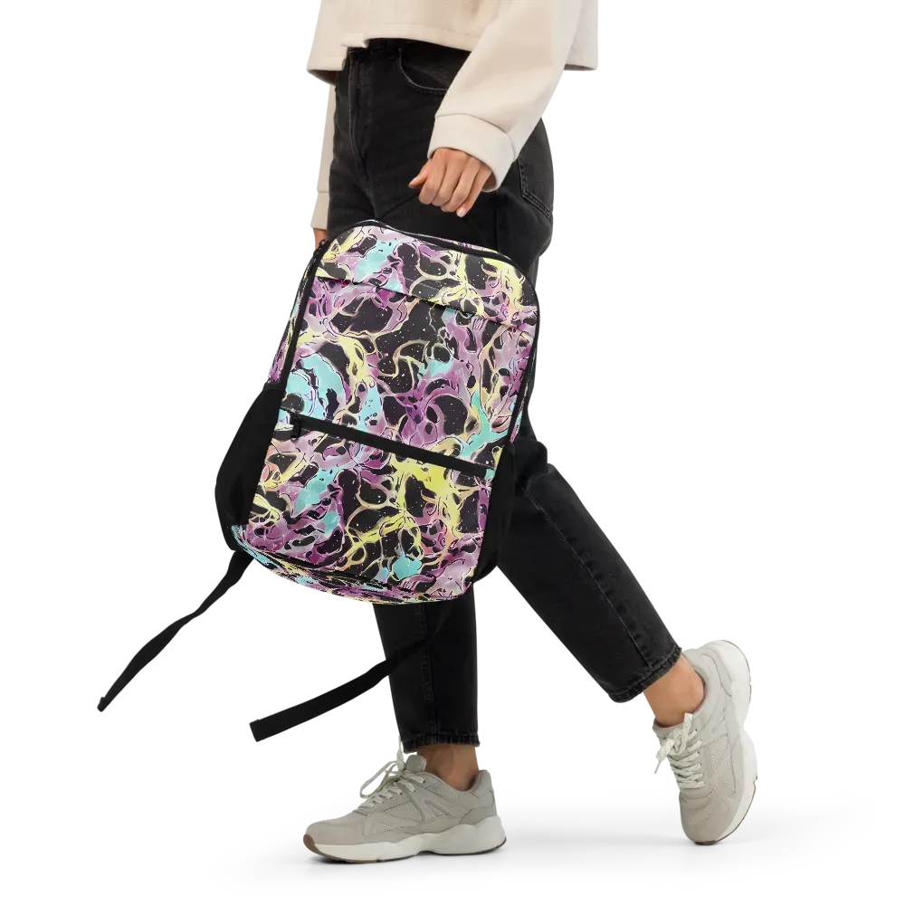 Dreams in Orbit on Utility Backpack — Front