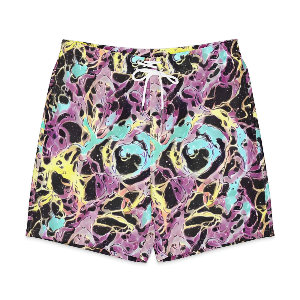 Dreams in Orbit on Men's Board Shorts — Front