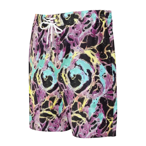 Dreams in Orbit on a Men's Board Shorts