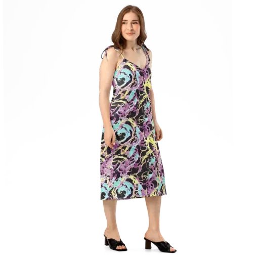 Dreams in Orbit on a Slip Dress
