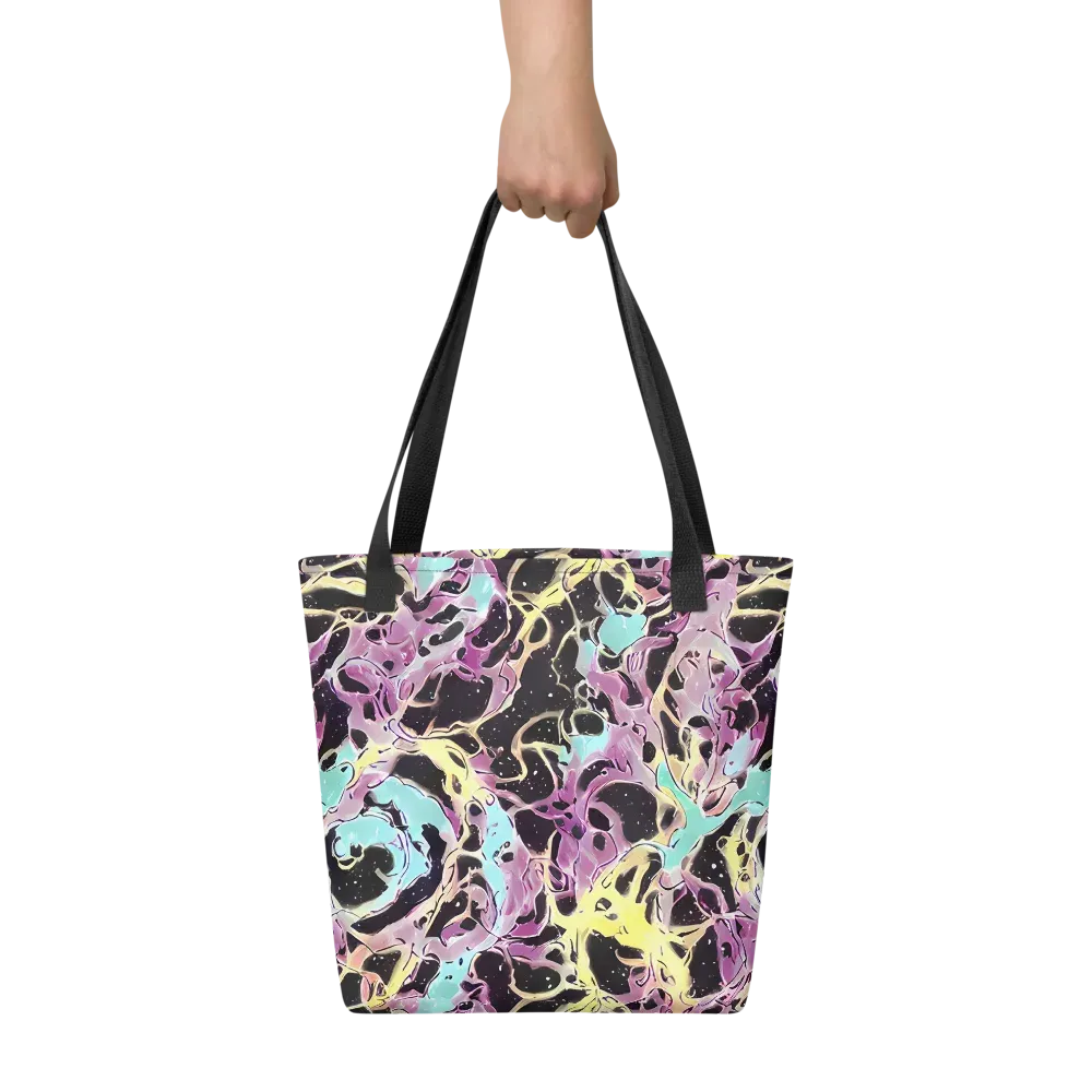 Dreams in Orbit on Tote Bag — Front