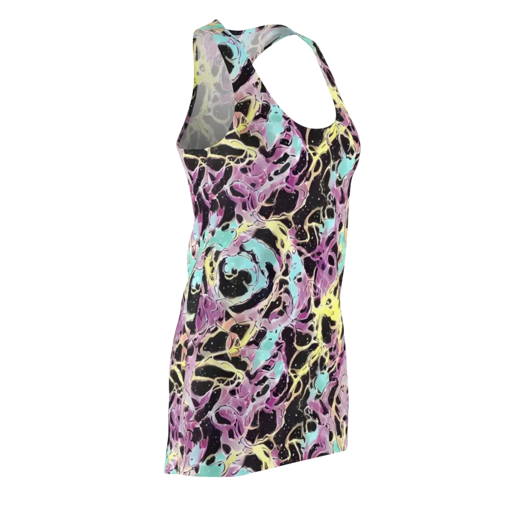 Dreams in Orbit on Racerback Dress — Front Side