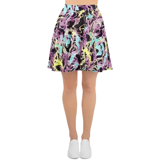 Dreams in Orbit on a Skater Skirt