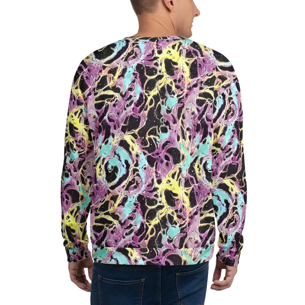 Dreams in Orbit on Sweatshirt — Back