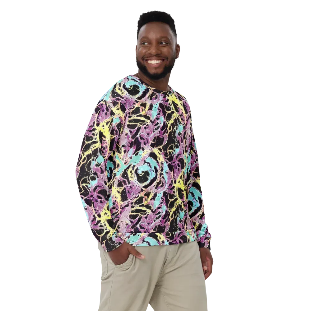 Dreams in Orbit on Sweatshirt — Front