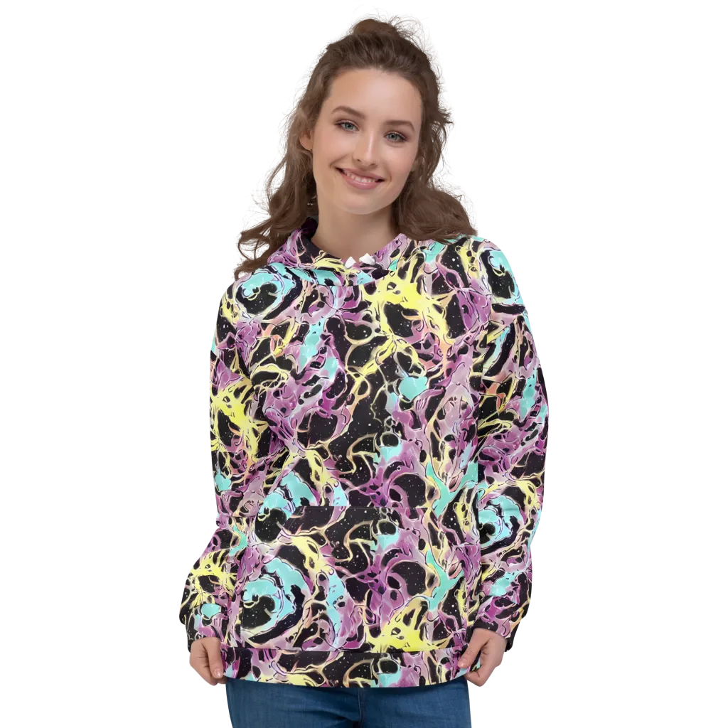 Dreams in Orbit on Hoodie — Front