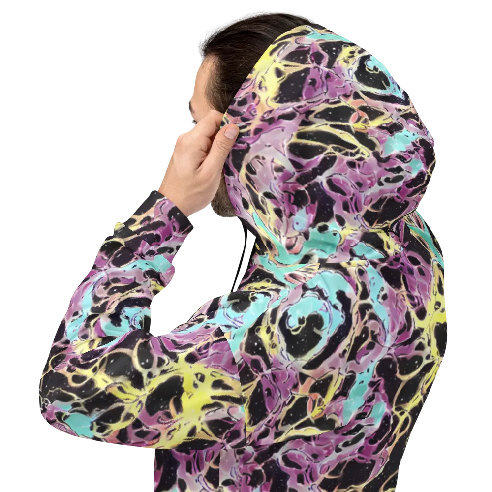 Dreams in Orbit on Hoodie — Back