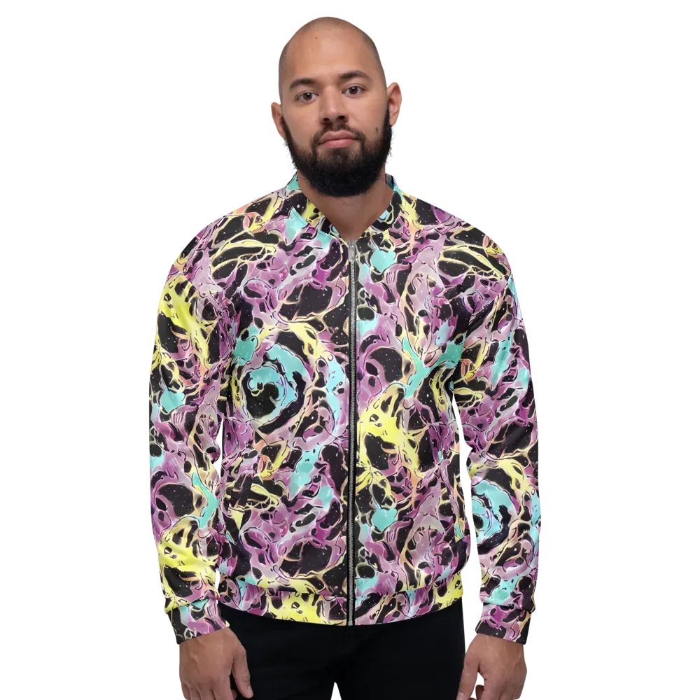 Dreams in Orbit on Bomber Jacket — Front