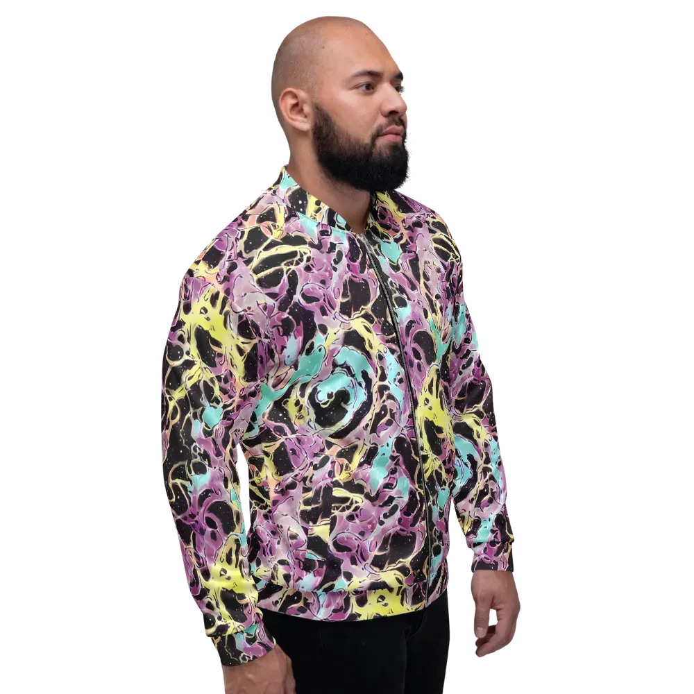 Dreams in Orbit on Bomber Jacket — Right