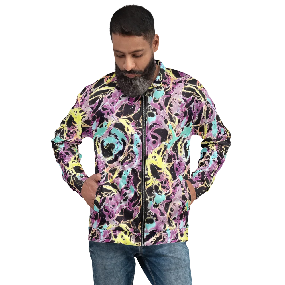 Dreams in Orbit on Bomber Jacket — Front