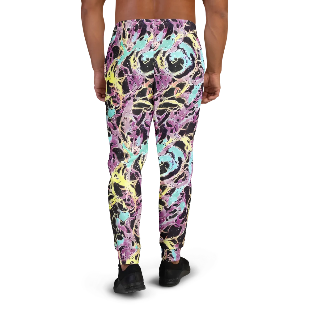 Dreams in Orbit on Men's Joggers — Back