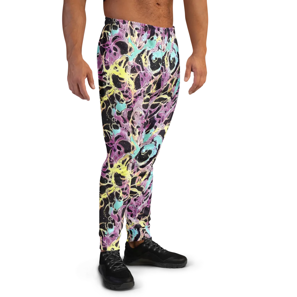Dreams in Orbit on Men's Joggers — Right