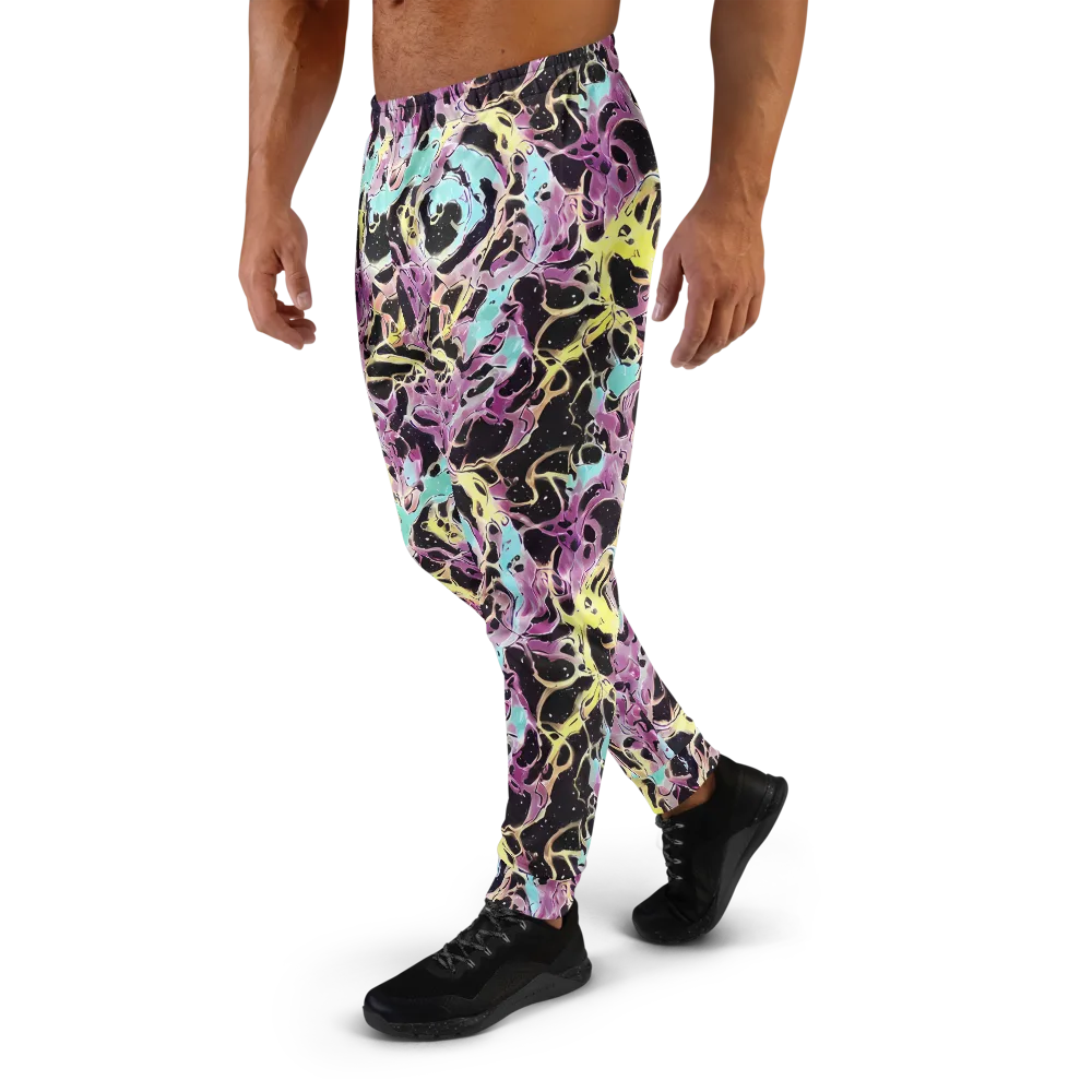 Dreams in Orbit on Men's Joggers — Left