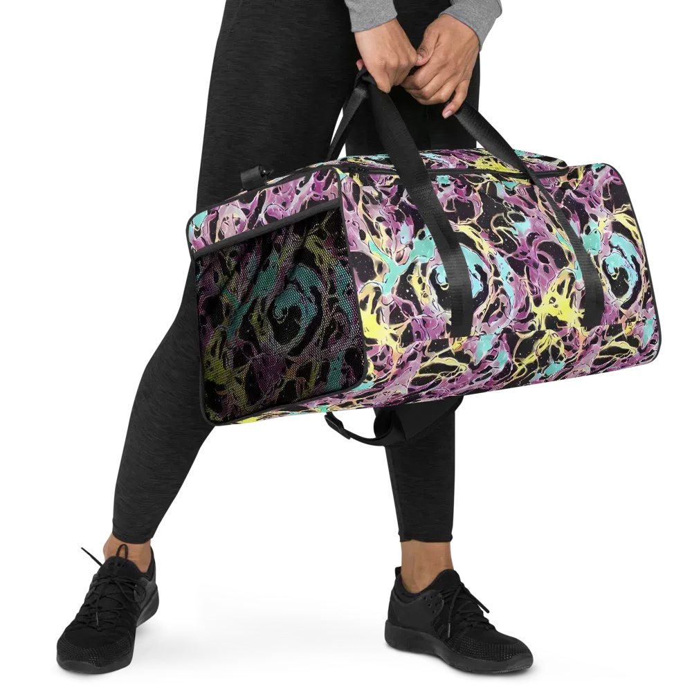 Dreams in Orbit on Duffle Bag — Right Front