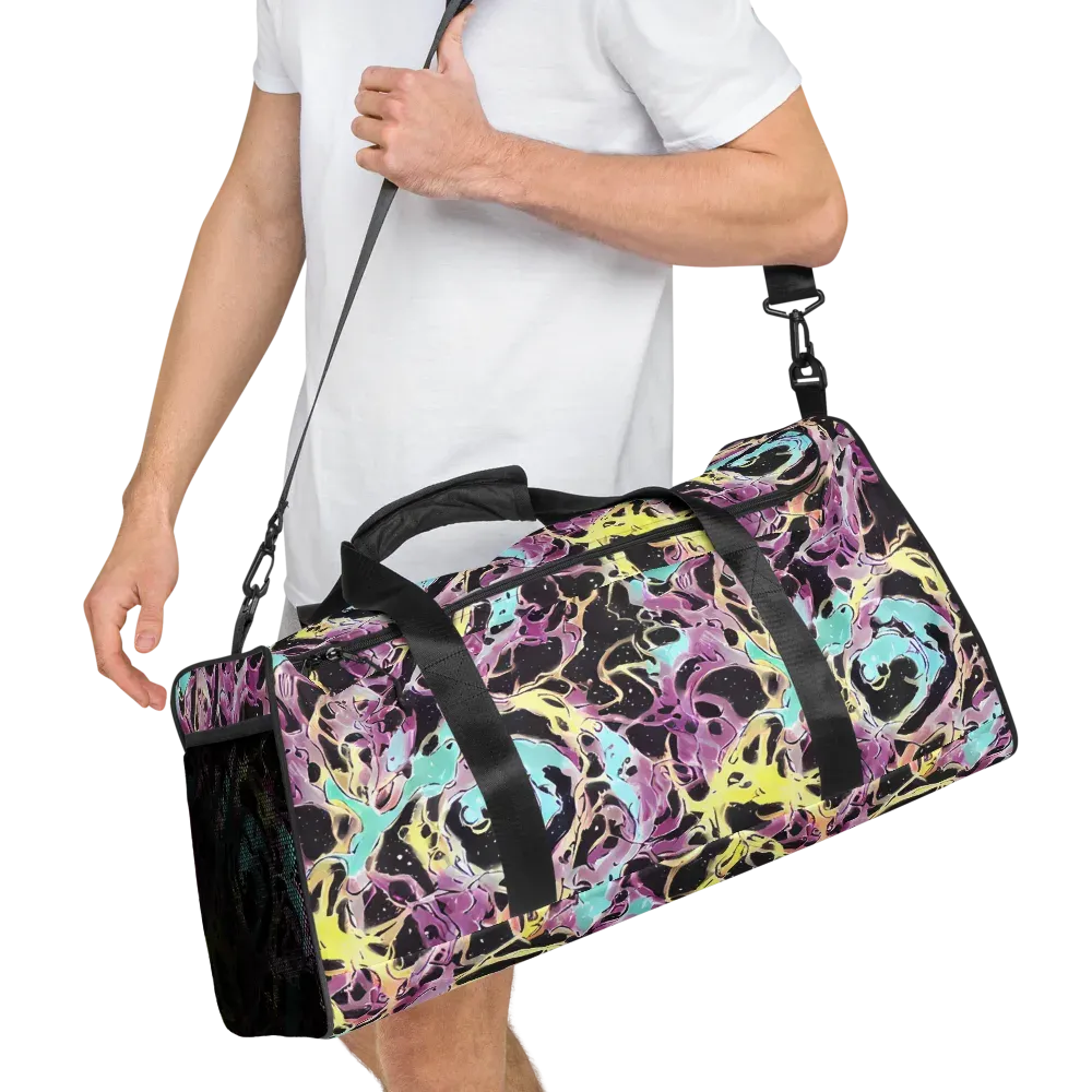 Dreams in Orbit on Duffle Bag — Right Front