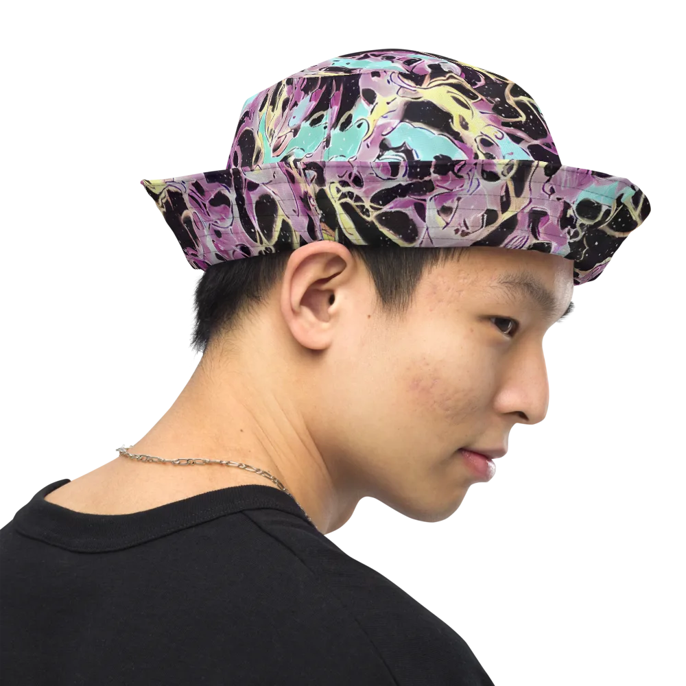 Dreams in Orbit on Reversible Bucket Hat — Right Outside