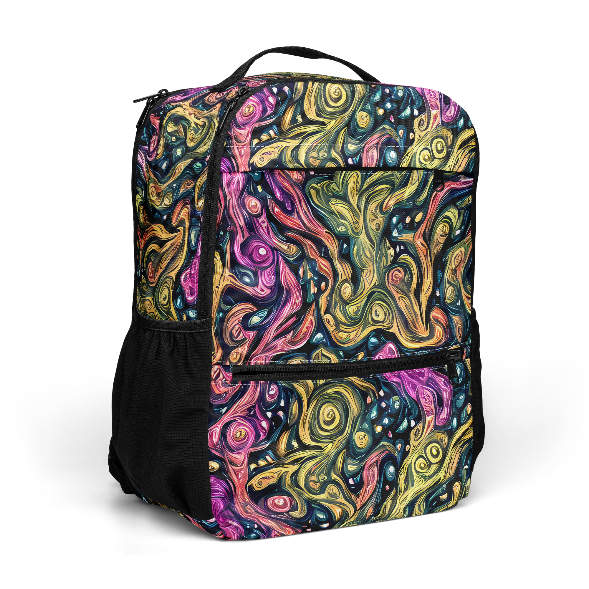 Prismatic Currents on Utility Backpack — Right Front