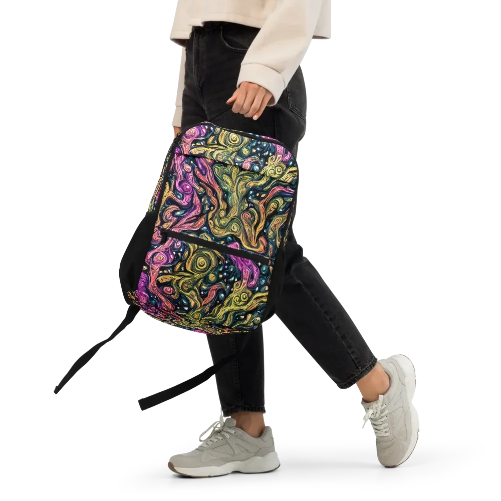 Prismatic Currents on Utility Backpack — Front