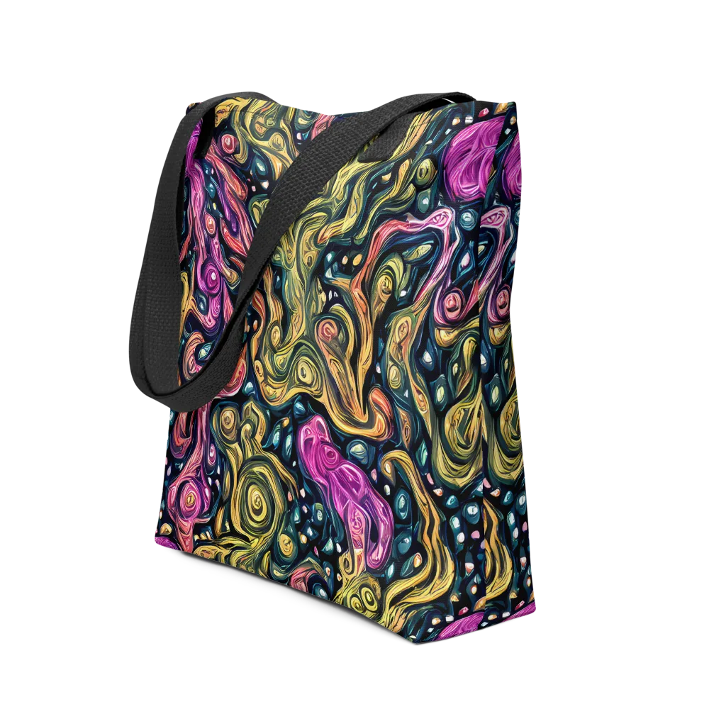 Prismatic Currents on Tote Bag — Front