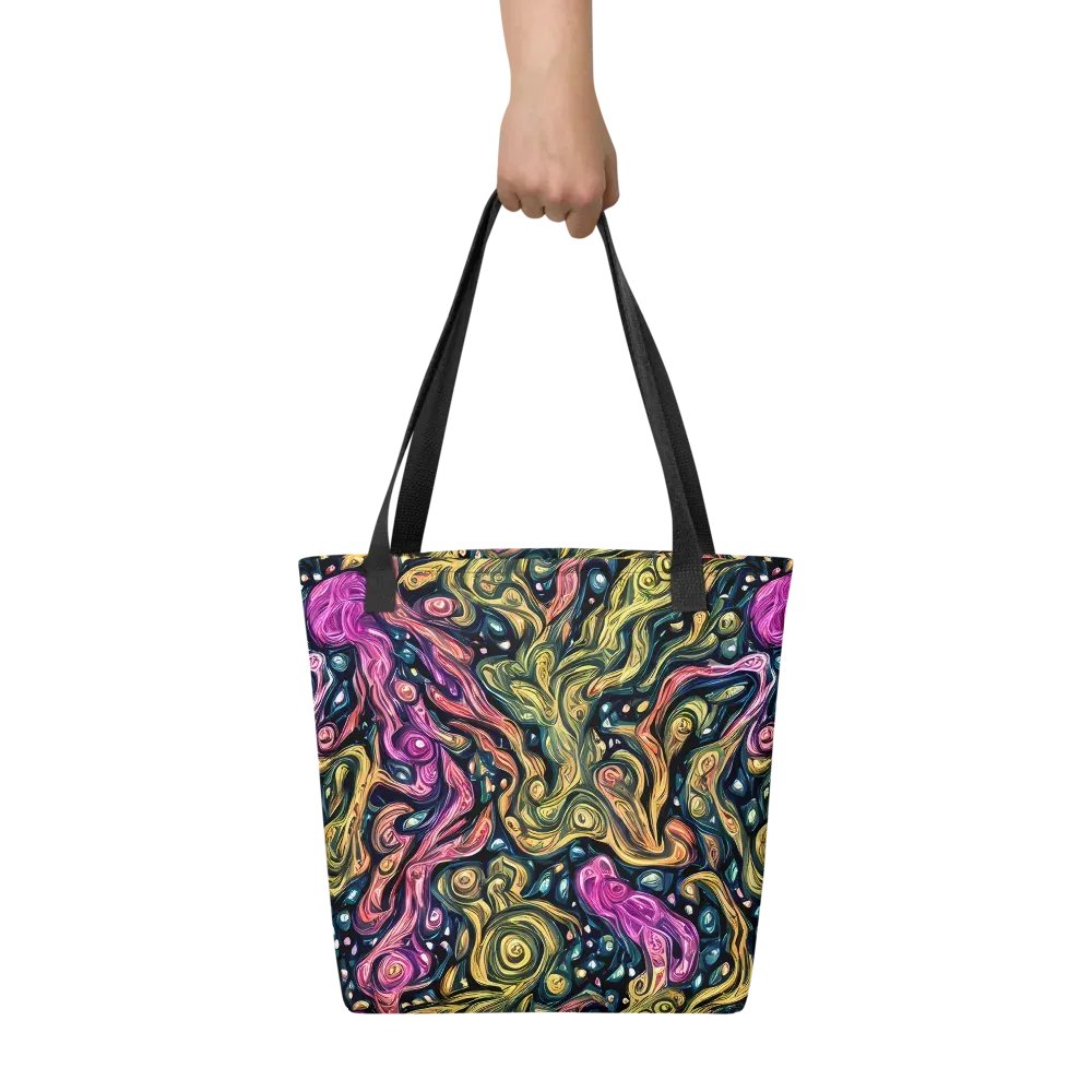 Prismatic Currents on Tote Bag — Front