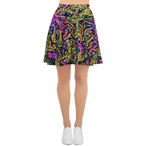 Prismatic Currents on a Skater Skirt
