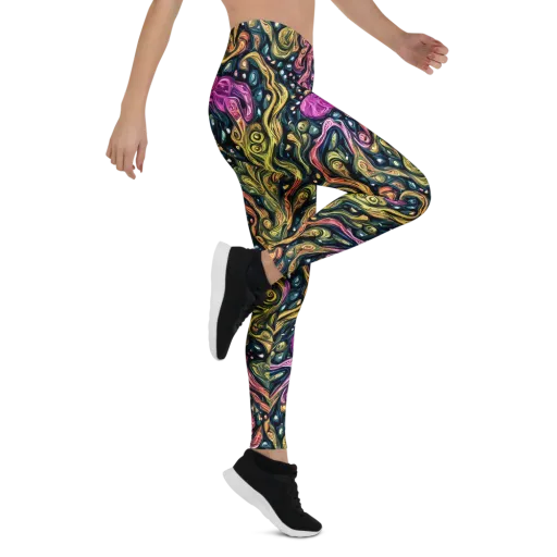 Prismatic Currents on a Leggings