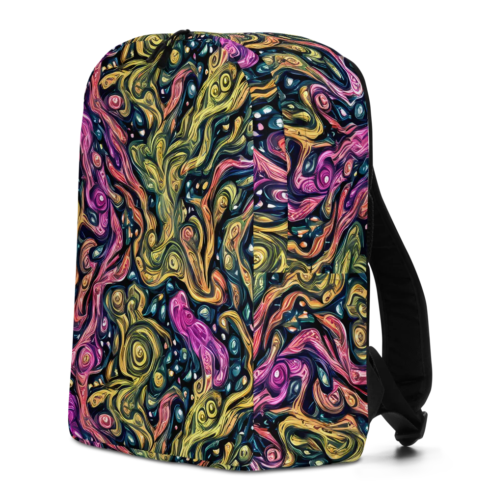Prismatic Currents on Minimalist Backpack — Left