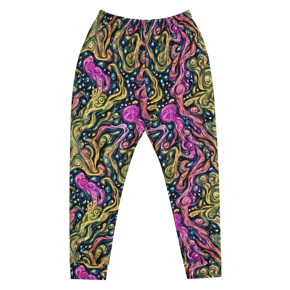 Prismatic Currents on Men's Joggers — Front