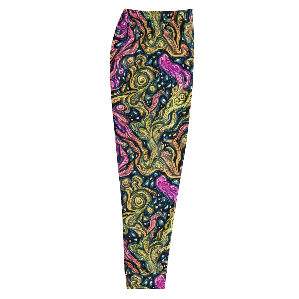 Prismatic Currents on Men's Joggers — Right