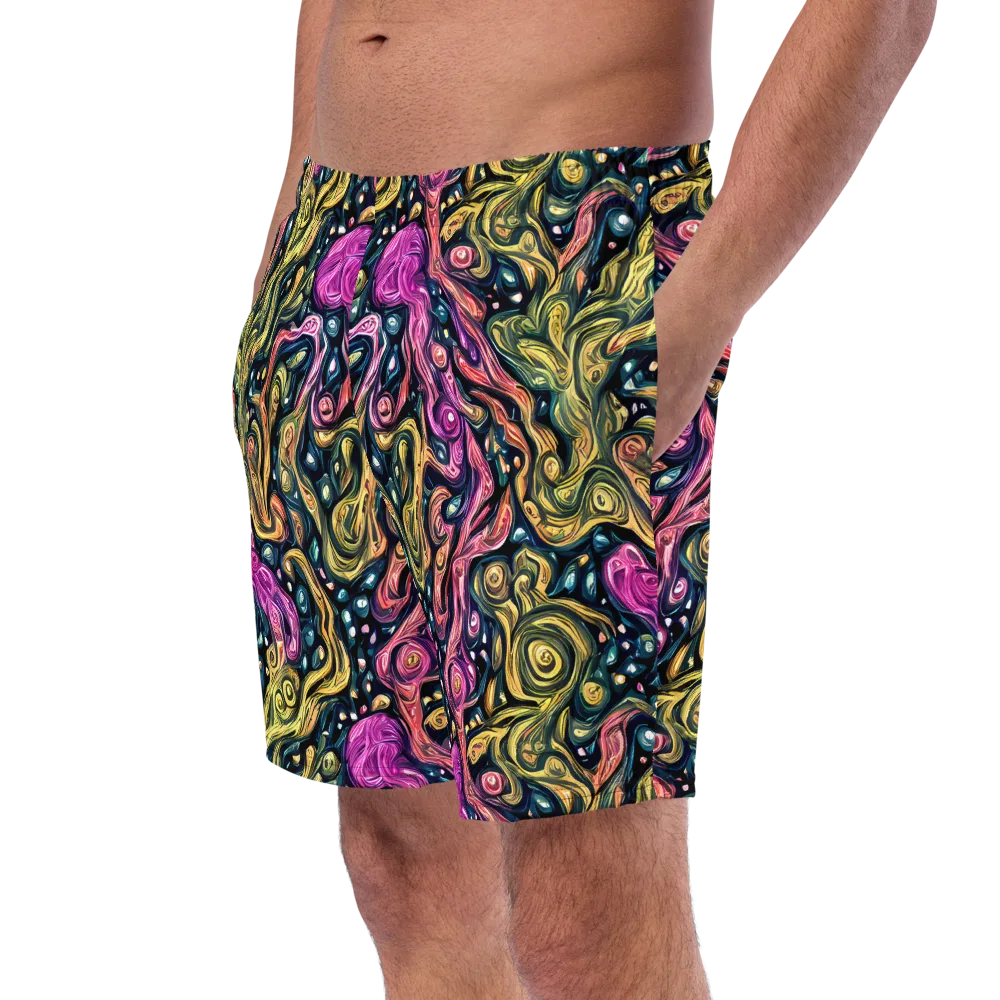 Prismatic Currents on Swim Trunks — Left Front