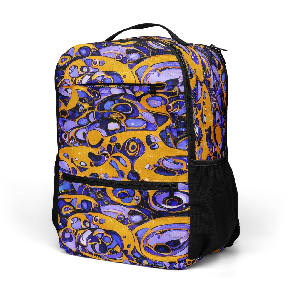Psychedelic Alloy on Utility Backpack — Left Front