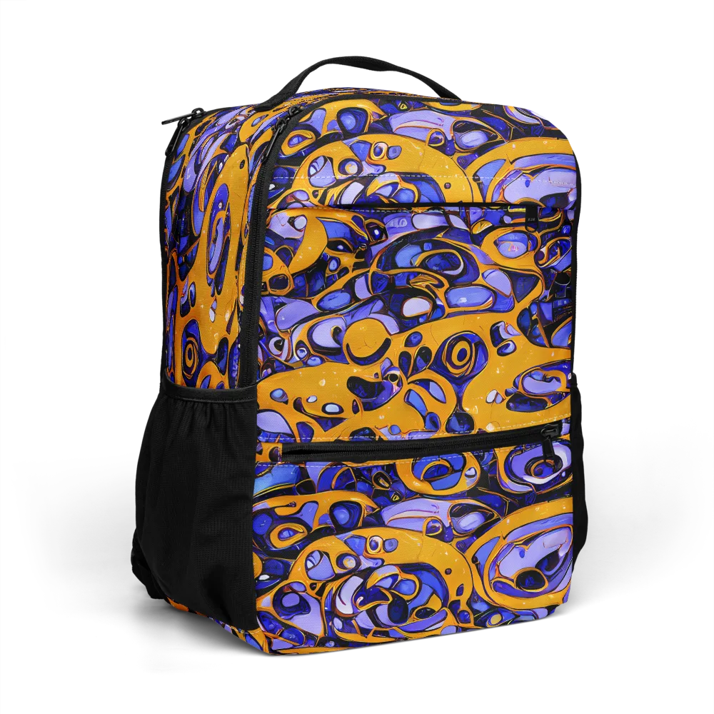 Psychedelic Alloy on Utility Backpack — Right Front