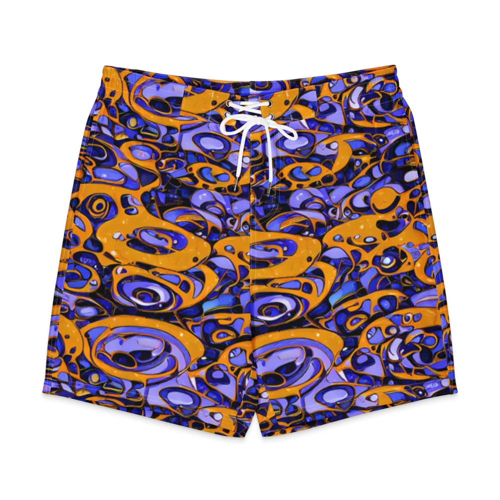 Psychedelic Alloy on Men's Board Shorts — Front