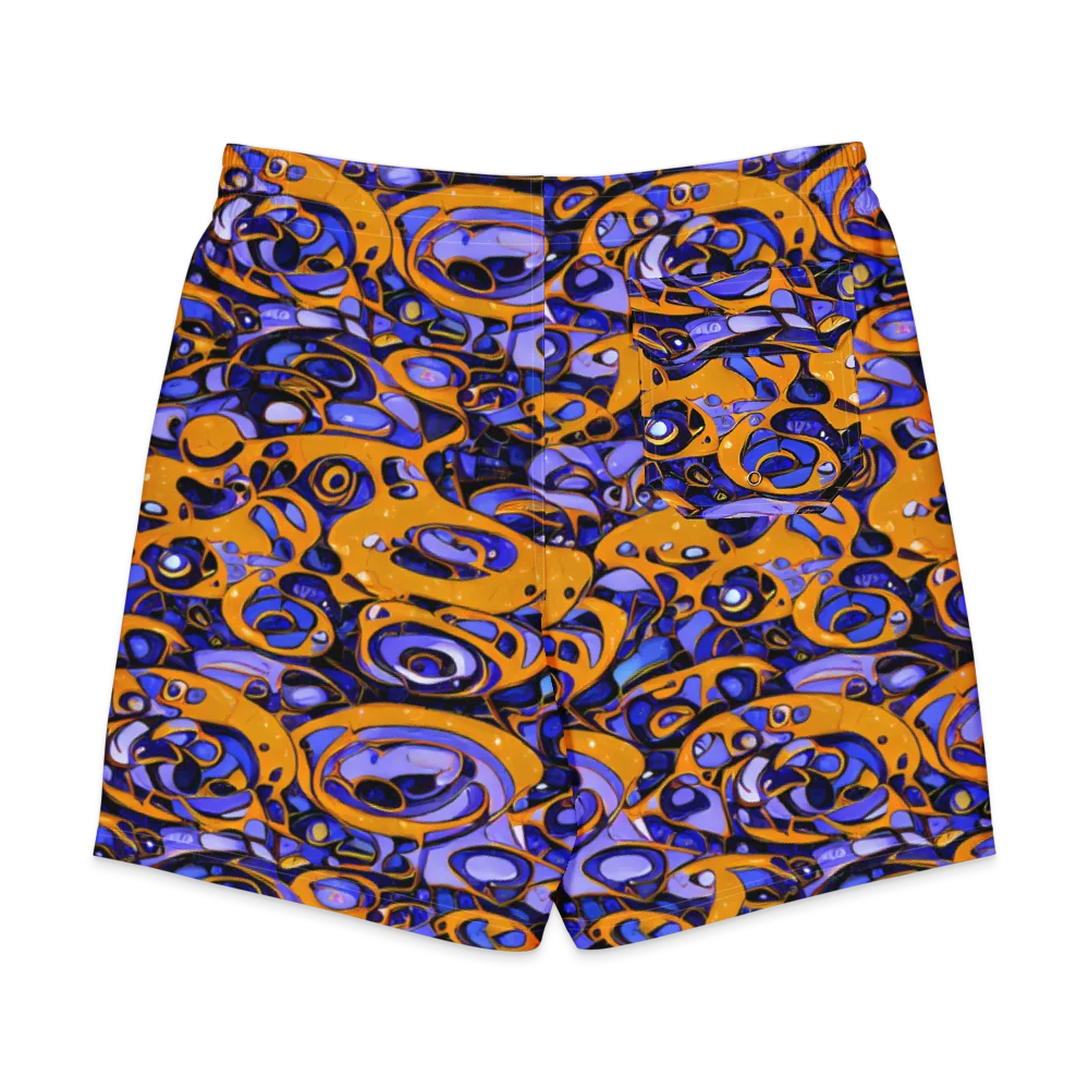 Psychedelic Alloy on Men's Board Shorts — Back