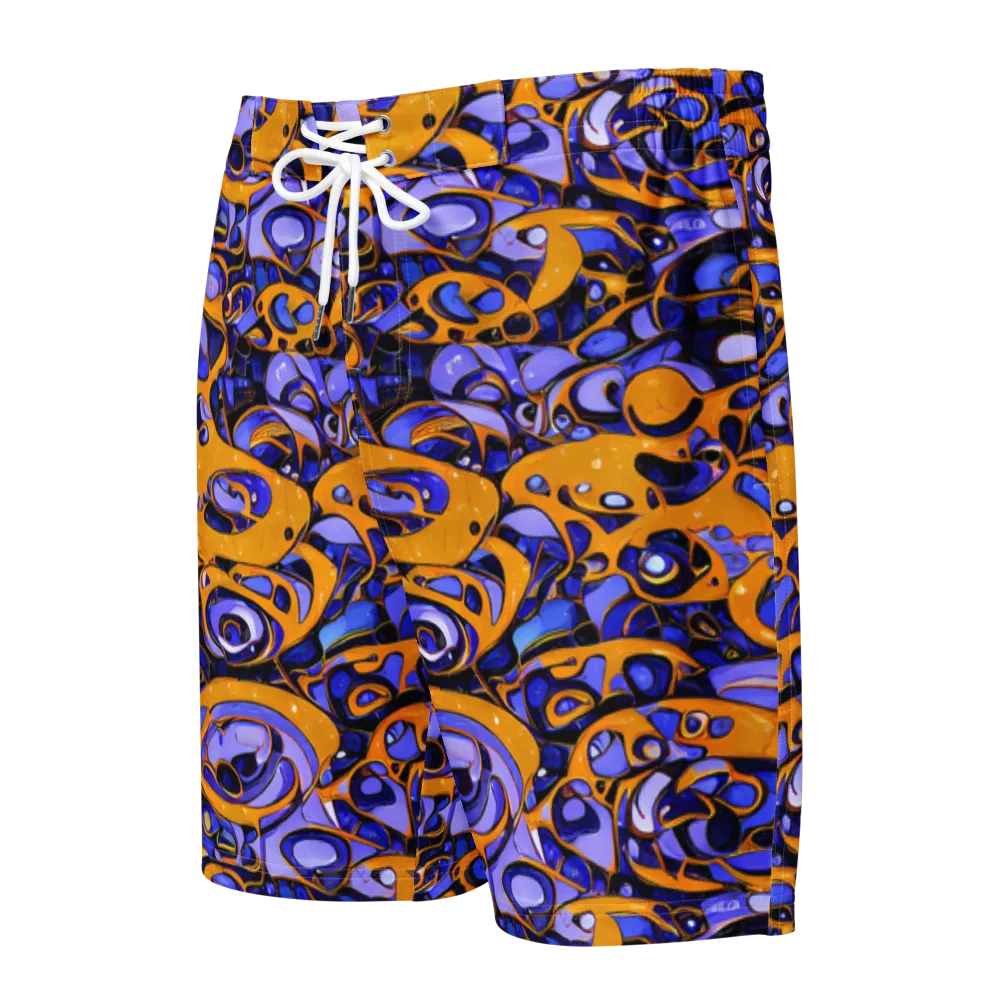 Psychedelic Alloy on Men's Board Shorts — Front