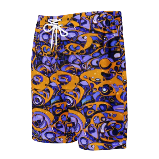 Psychedelic Alloy on a Men's Board Shorts