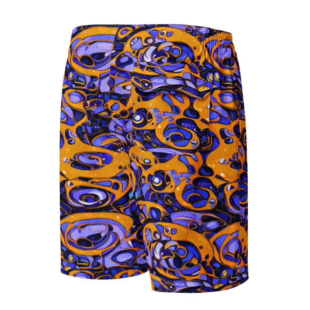 Psychedelic Alloy on Men's Board Shorts — Back