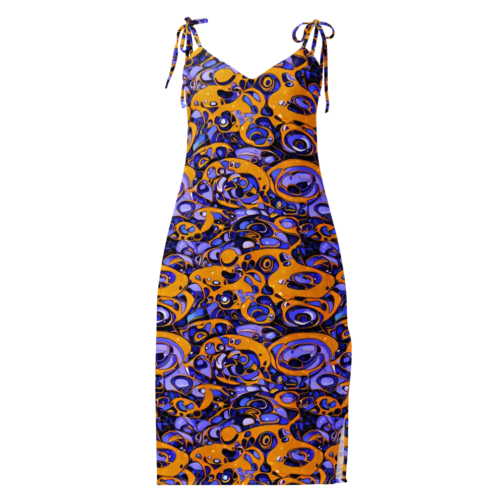 Psychedelic Alloy on Slip Dress — Front