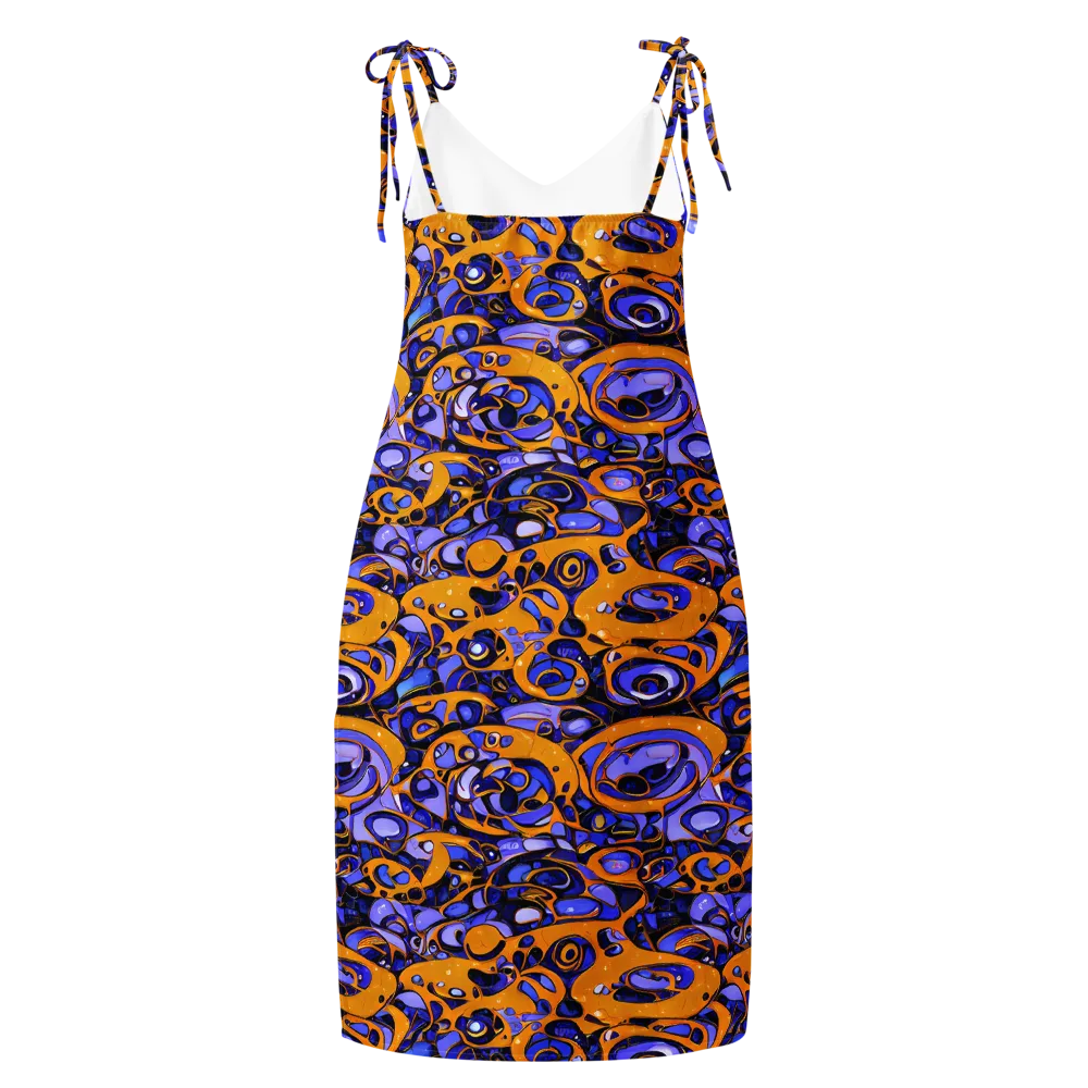 Psychedelic Alloy on Slip Dress — Back