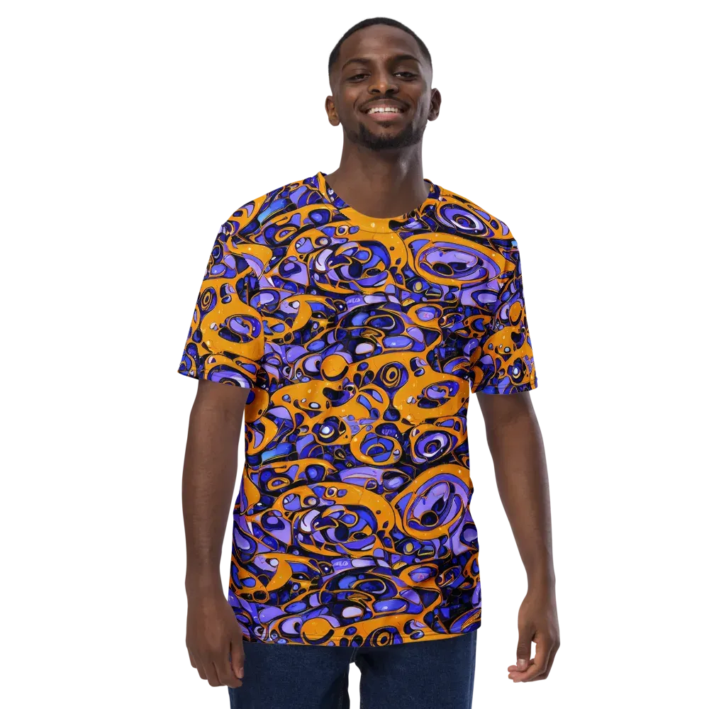 Psychedelic Alloy on Men's Crew Neck T-Shirt — Front