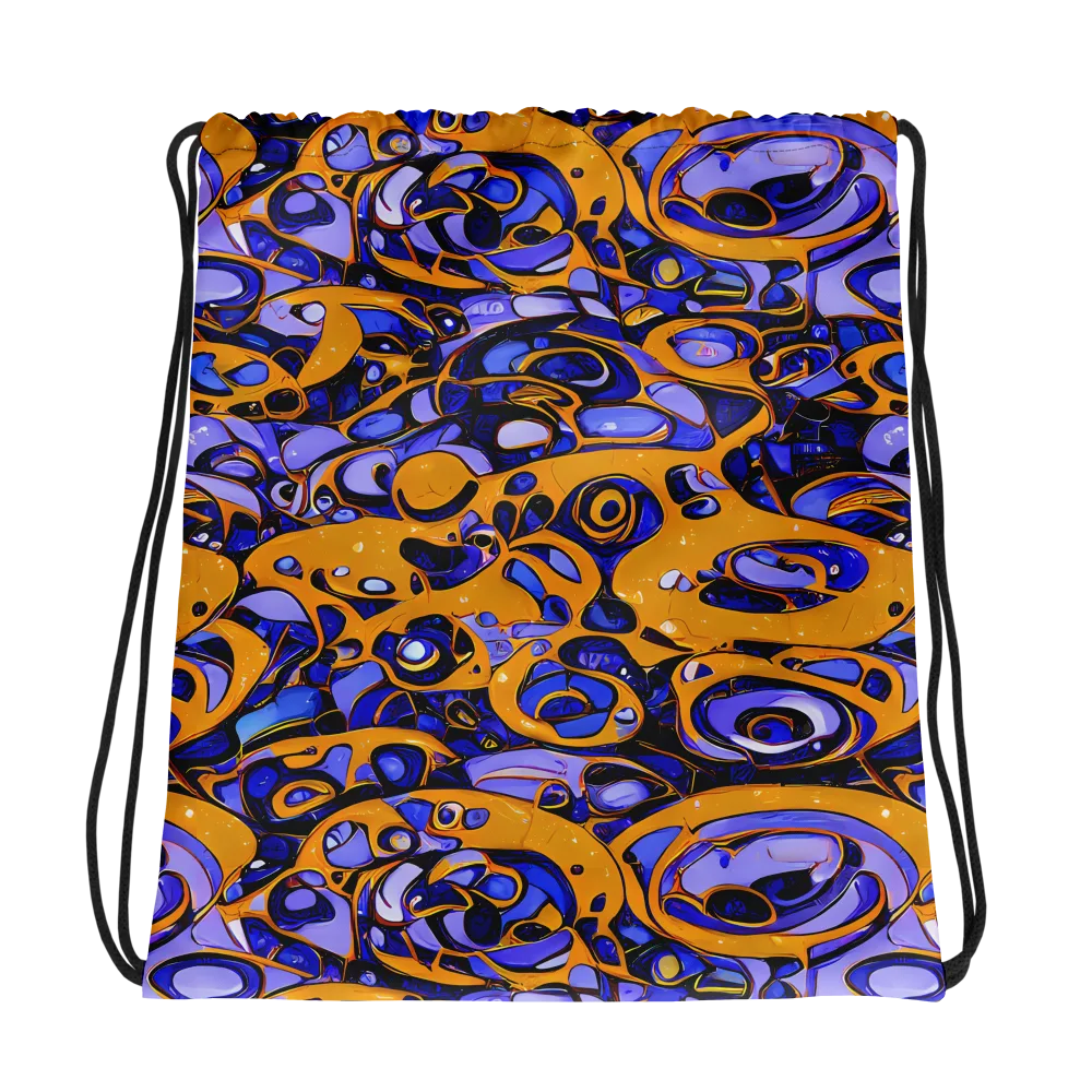 Psychedelic Alloy on Drawstring Bag — Photo
