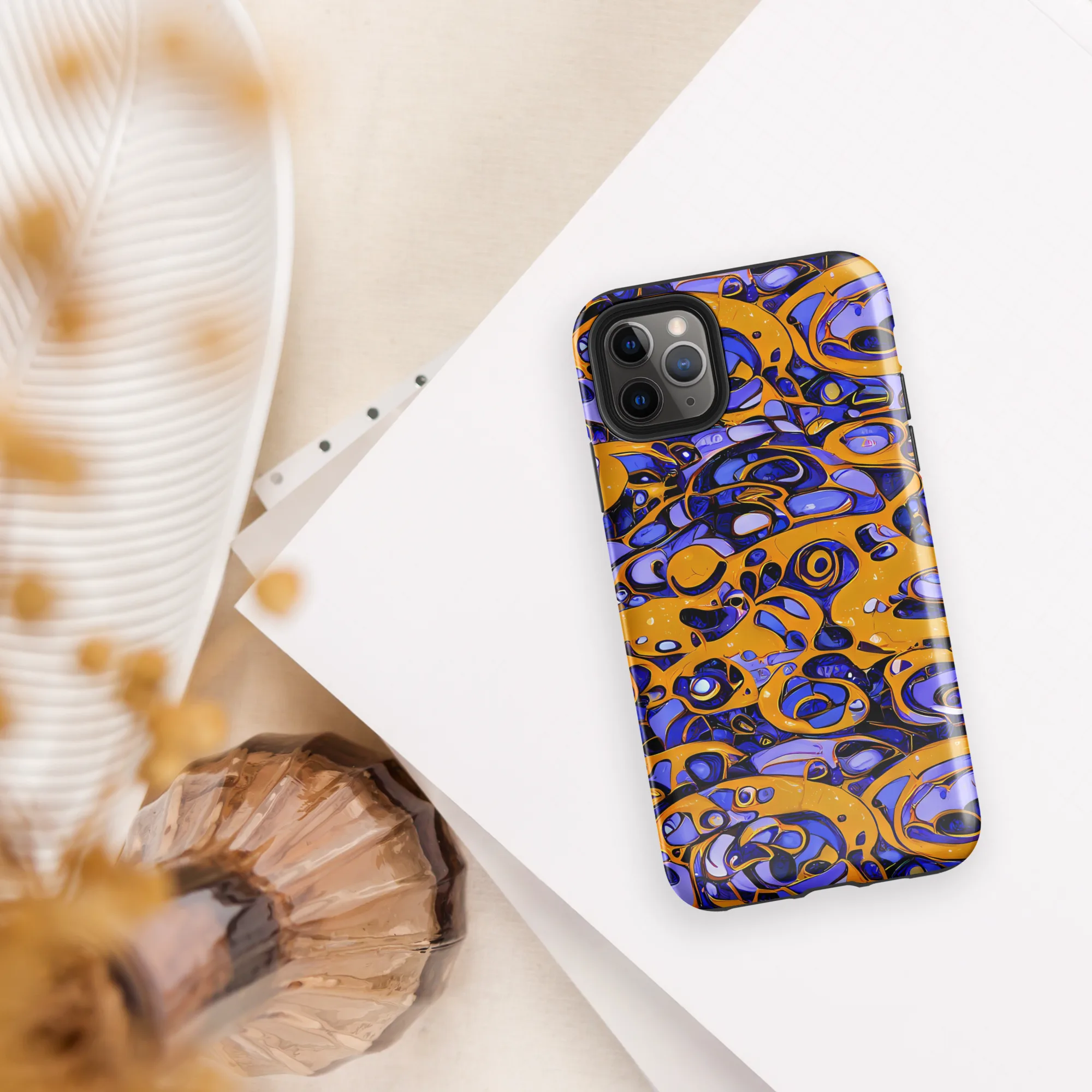 Psychedelic Alloy on Tough Case for iPhone® — Front