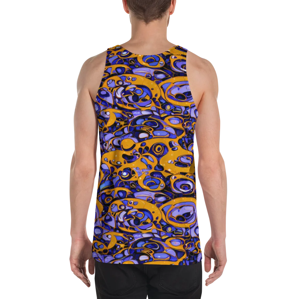Psychedelic Alloy on Men's Tank Top — Back