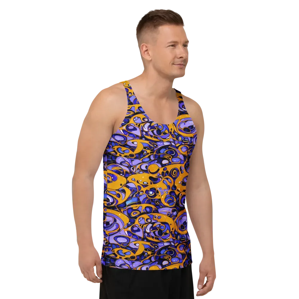 Psychedelic Alloy on Men's Tank Top — Right Front