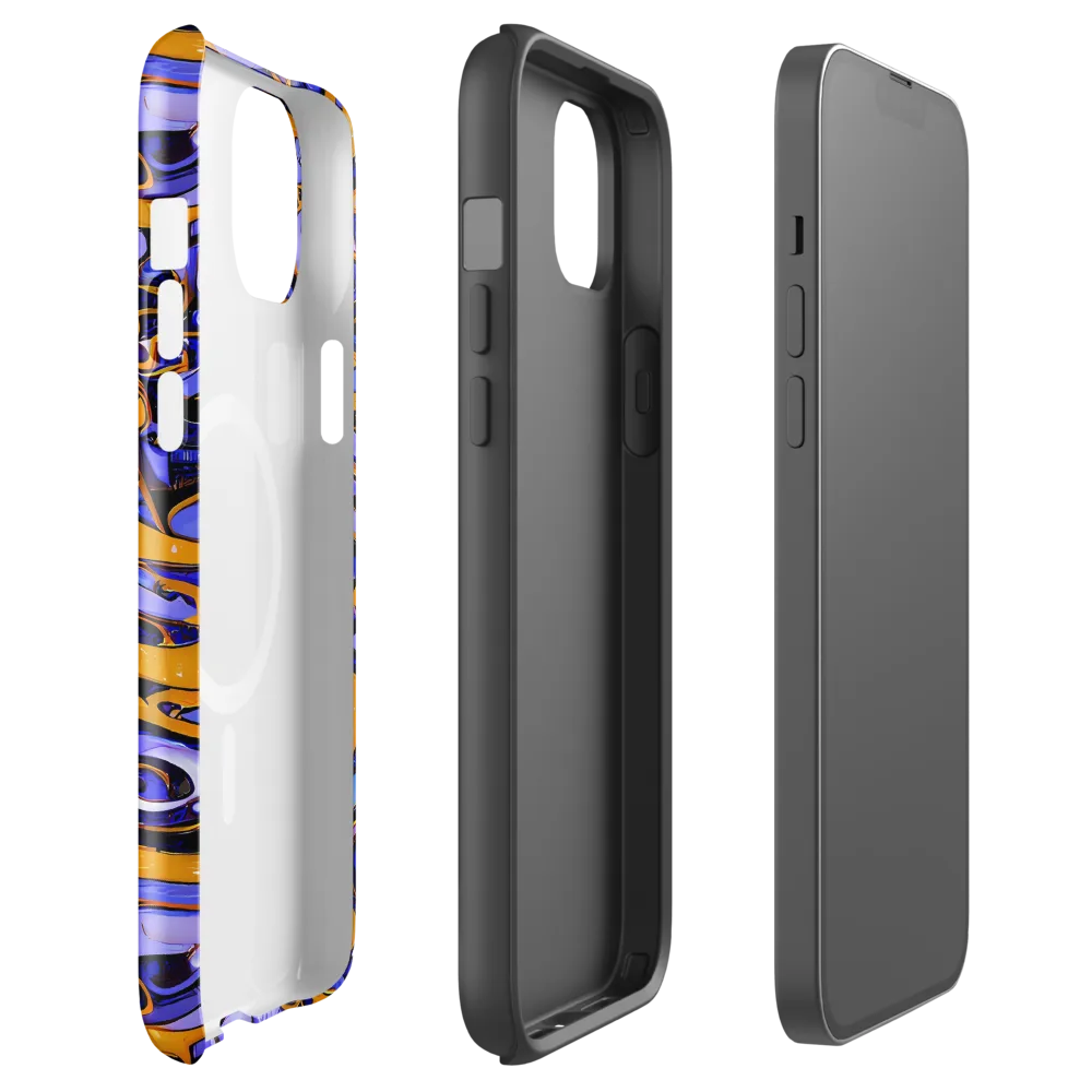 Psychedelic Alloy on MagSafe Tough Case for iPhone® — Front