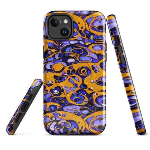 Psychedelic Alloy on a MagSafe Tough Case for iPhone®