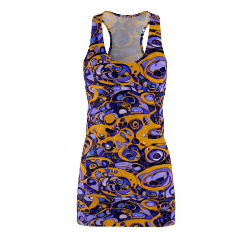 Psychedelic Alloy on a Racerback Dress